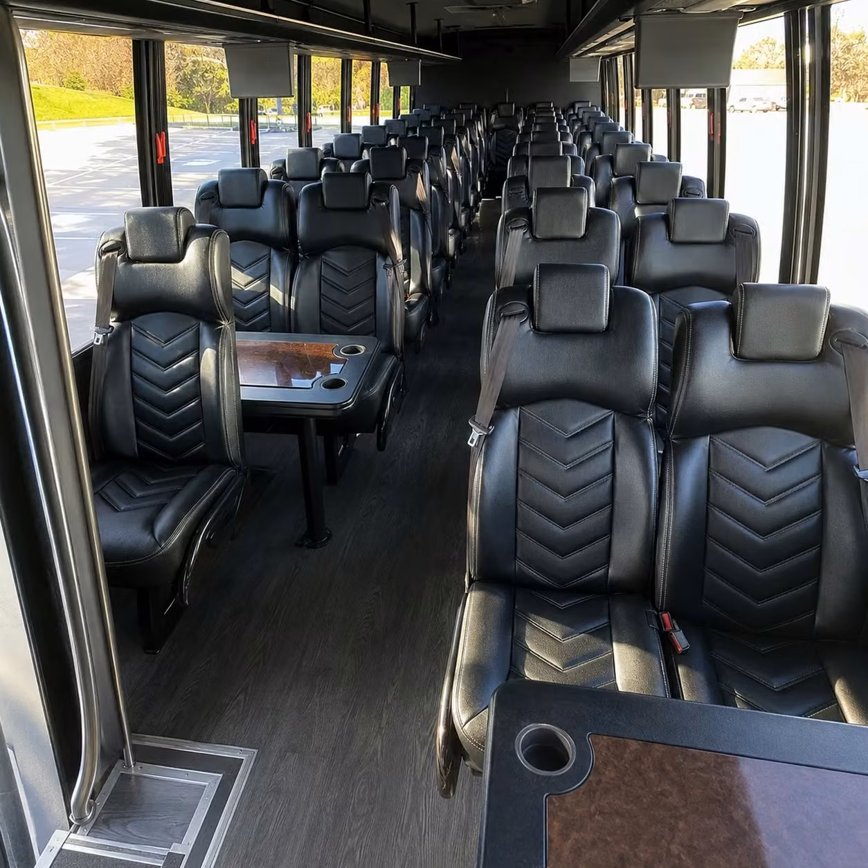30 passenger minibus interior
