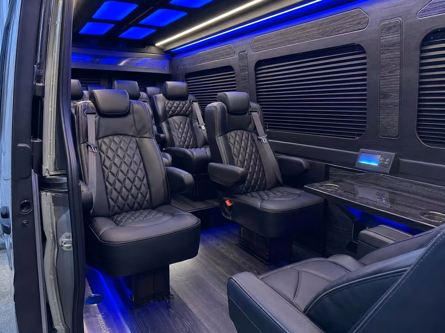 sprinter van transportation for groups and events across west covina